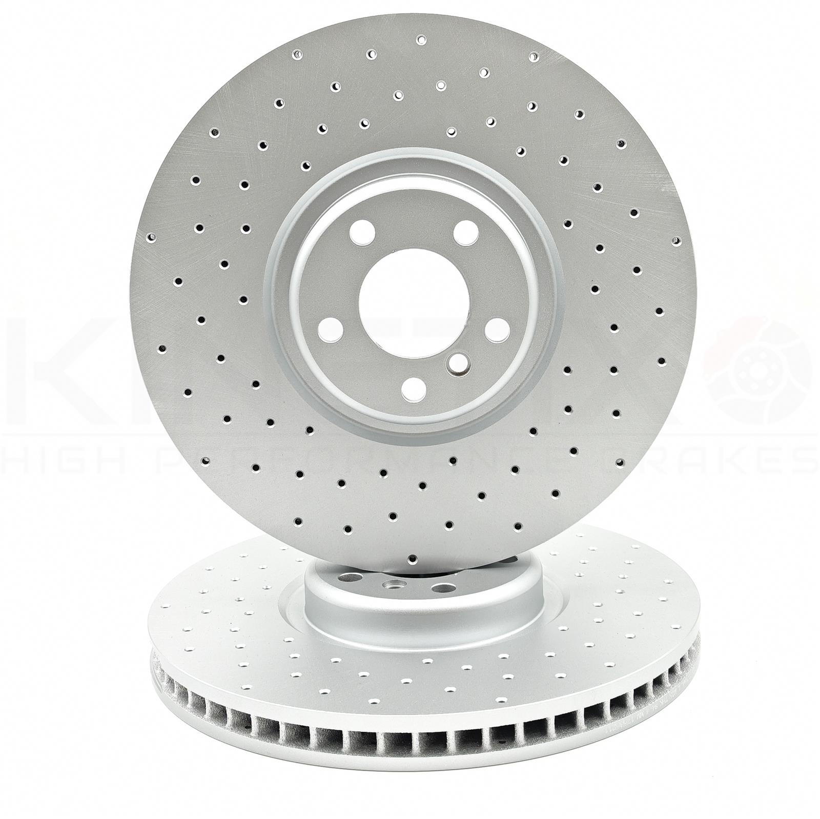 FOR BMW X5M X6M E70 E71 E72 FRONT DRILLED PERFORMANCE BRAKE DISCS
